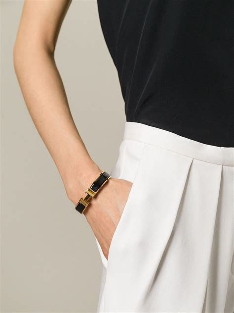 hermes clic clac black h|hermes clic clac bangle.